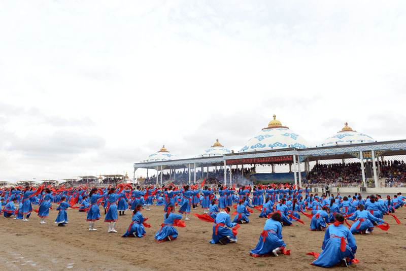Nadam fair celebrated in Darhan Muminggan Joint Banner