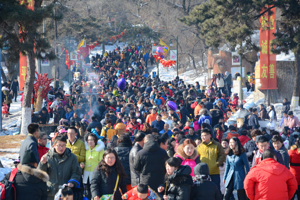 Jilin people have a thoroughly enjoyable New Year