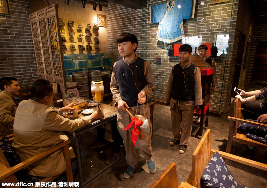 Museum-themed restaurant getting popular in Changchun