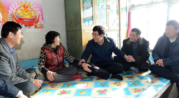 NE China Party secretary goes down to the village for Spring Festival