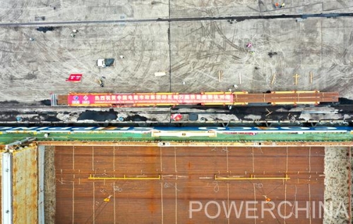 Jakarta-Bandung High-speed Line's rails arrive in Indonesia