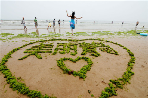 Fun with algae in E China