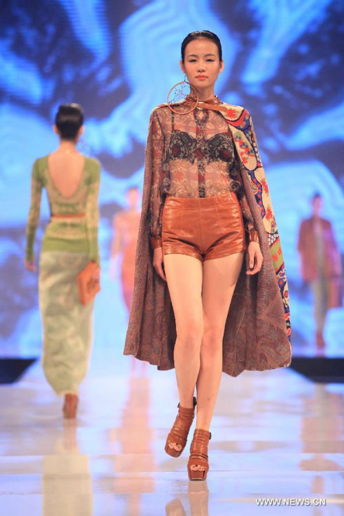 Creations presented at China Jimo Fashion Season