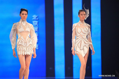 Creations presented at China Jimo Fashion Season