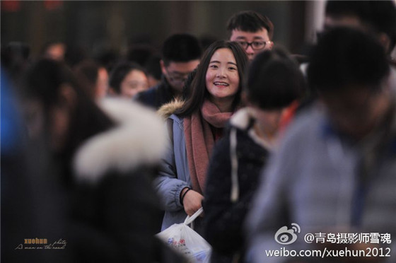'Chunyun' at Qingdao Railway Station