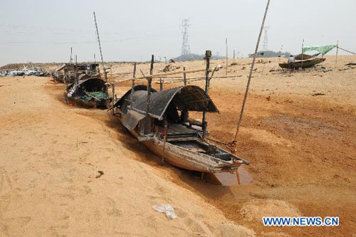 Severe drought hits Qingyuan in S China