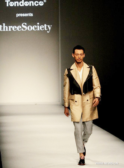 'Tendence presents threeSociety' at Shanghai Fashion Week
