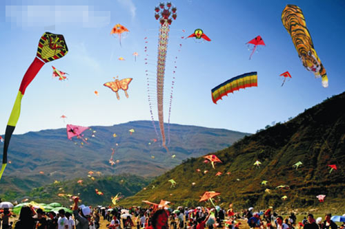 Taiyuan wins gold medal in Intl Stunt Kite Invitational