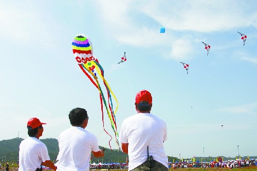 Taiyuan wins gold medal in Intl Stunt Kite Invitational