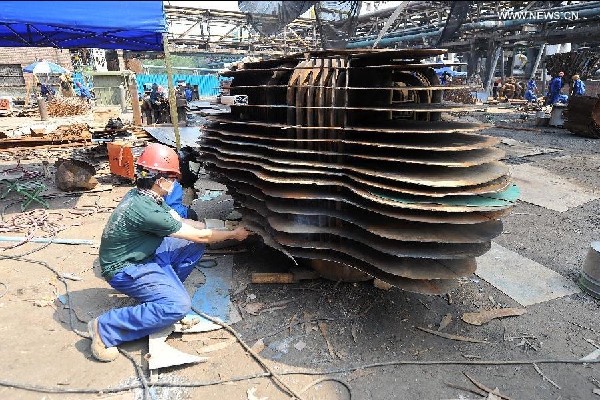 Old factory turned into art zone in Taiyuan