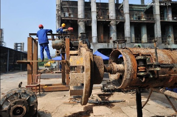 Old factory turned into art zone in Taiyuan