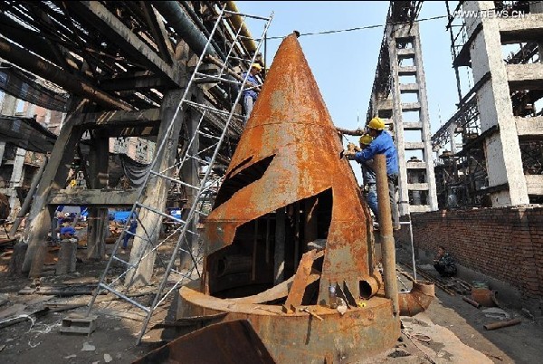 Old factory turned into art zone in Taiyuan