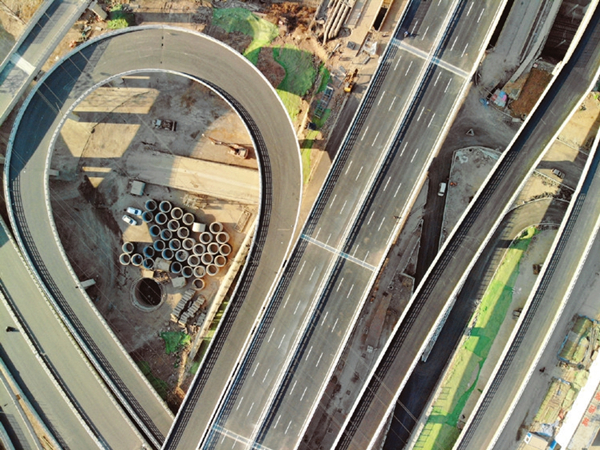 New flyover near completion in Taiyuan