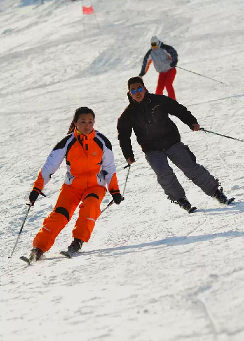 Winter tourism warming up in Shandong this holiday season