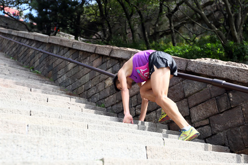 Moments in Mount Tai Intl Climbing Festival