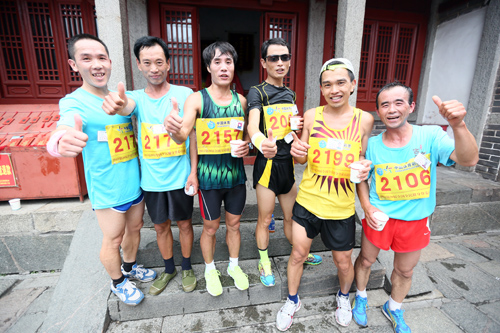 Moments in Mount Tai Intl Climbing Festival