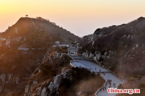 Sacred Mount Tai in China's Shandong
