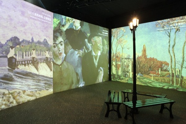 Digital Monet paintings exhibition underway in Shenyang