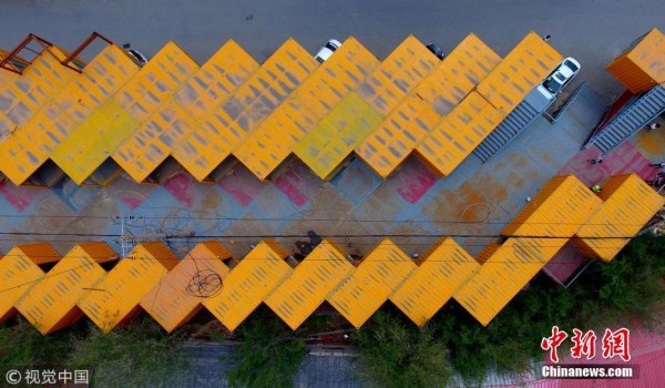 Entrepreneurs find a home in ‘container town’