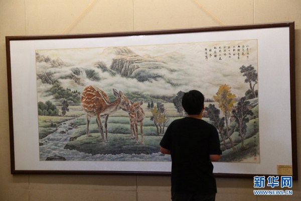 Liaoning art gallery holds painting and calligraphy exhibition