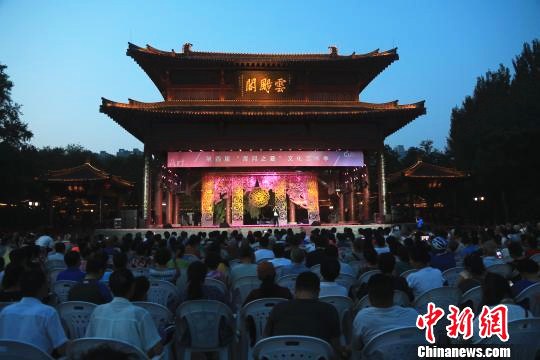 Performances staged at Shenyang’s Yunyang Pavilion