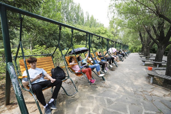Shenyang Bird Island draws visitors