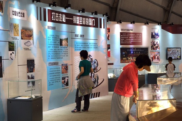 Fossil exhibition opens in Shenyang