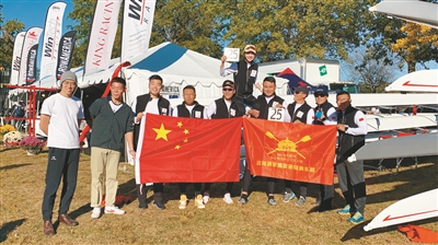Shenyang team takes part in top world rowing event