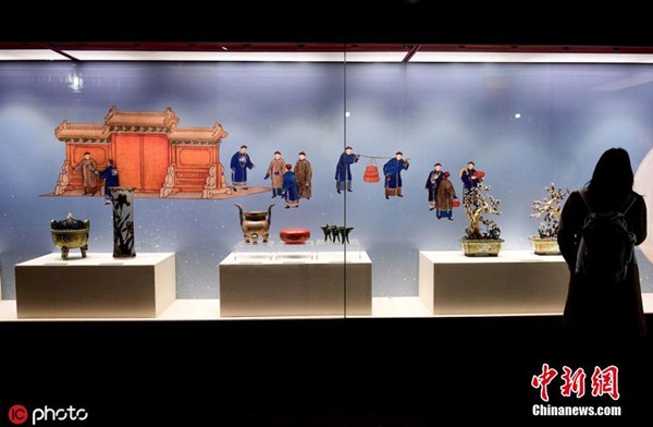 Gold and jade ware goes on display at Shenyang Palace Museum