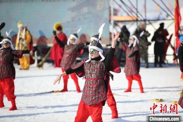 Shenyang winter fishing festival celebrates Liao culture