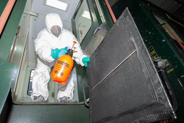 Shenyang railway operator acts to prevent virus spread