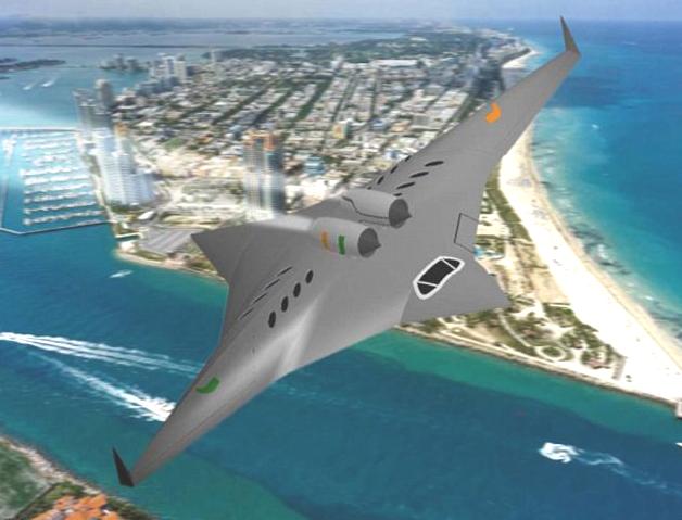 NASA invests in ninja plane<BR>超音速飛機仿忍者(圖)