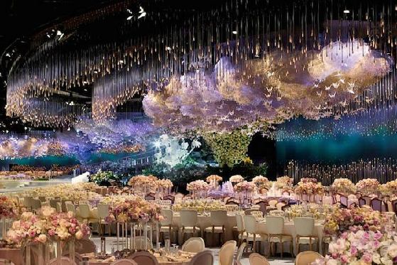 Dreamlike wedding in Dubai<BR>迪拜土豪的水晶婚禮(圖)
