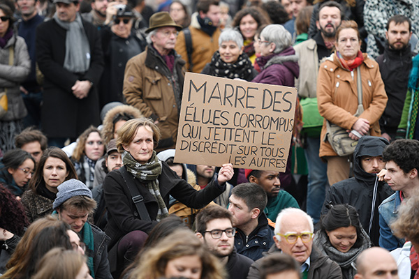 Protests target 'fake jobs' candidates