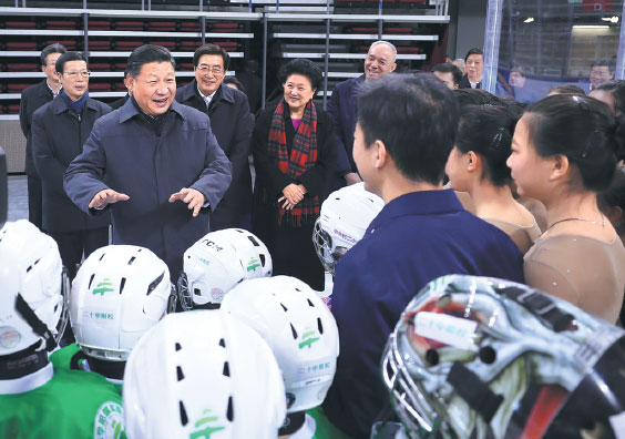 Aim high for Olympics, Xi urges athletes