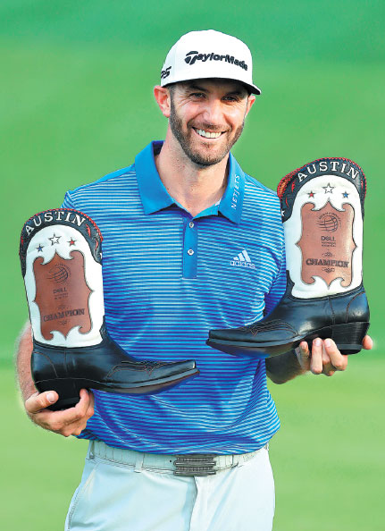 Dustin bustin' the competition