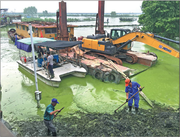 The appliance of science cleans Lake Taihu