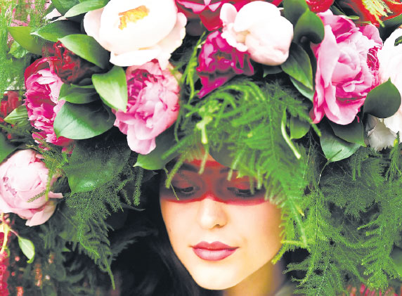 Gardening as art goes on show at famous UK festival