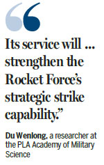 New missile a more mobile deterrent