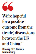 Boeing shakes off tariff talk, forges ahead with factory in China