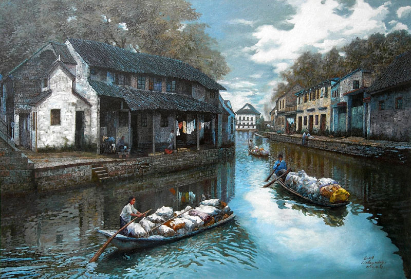 Oil painting: 4/2012