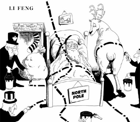 Embark on North Pole claim