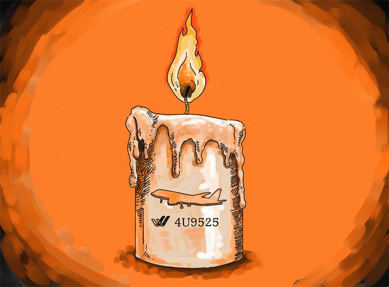 Mourn for 4U9525 victims