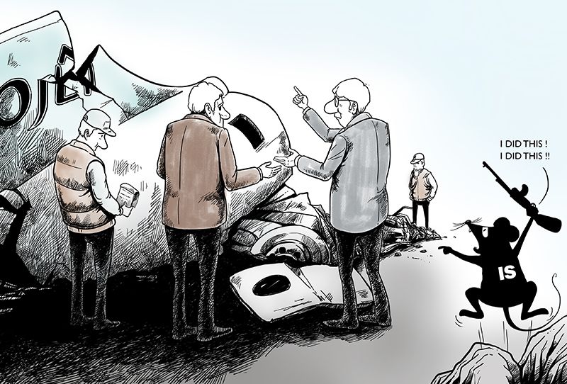 Terrorism or accident?