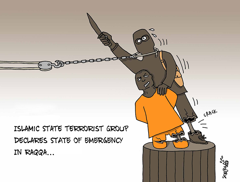 ISIS declares state of emergency in Raqqa