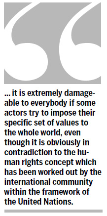 Development of human rights in China