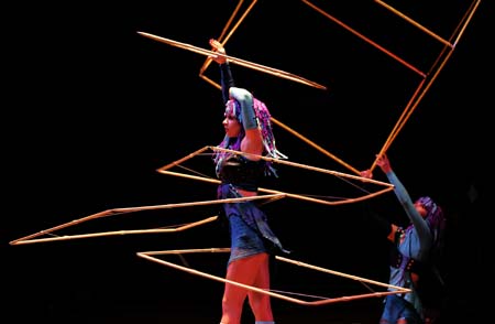 Moscow State Circus performer