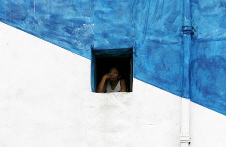 Hamel street in Cuba
