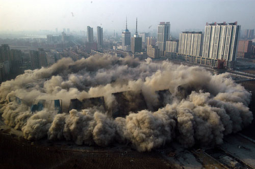 Wulihe Stadium demolished
