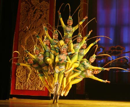 Acrobatics show